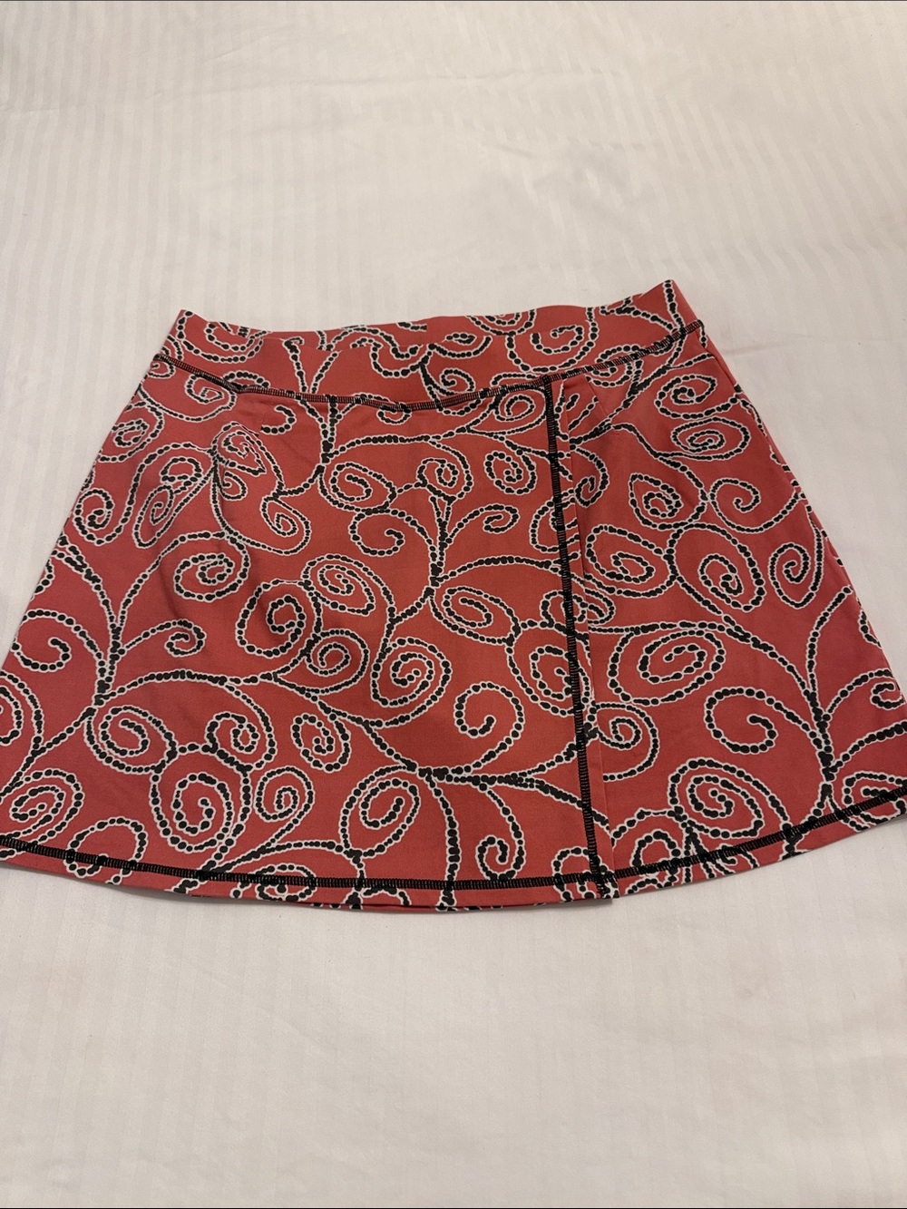 Title nine Coral Swirl Print Mini Skirt